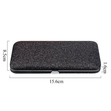 Eyelash Tweezers Storage Box Lash Lifting Eyebrow Clip Organizer Case Shiny Design Eyelashes Extension Tweezer Boxes Makeup Tool