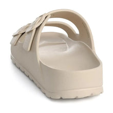 Evshine Women's Summer Orthopedic Sandals Comfy Arch Support Beach Slippers wirh Adjustable Buckle Soft Bottom EVA House Slides