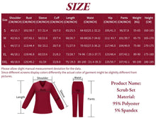 New Scrubs Nurse Uniforms Long Sleeve V-neck Top+Straight Pants Women Multicolor Nursing Scrubs Set Pet Doctor Medical Workwear