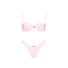 Plaid Print 2026 Sexy Women Swimsuit Swimwear Female Thong Bikini Set Biquini Bathing Suit Print Swimming Suits Beachwear