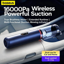 Baseus A5 Wireless Car Vacuum Cleaner 16000Pa for Car Inner Cleaning Home Powerful Portable Handheld Automotive Vacuum Cleaner