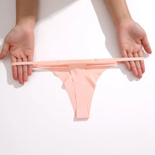 4PcsSet Seamless Ultra-thin Underwear Women Sexy Thin Belt Panties Female High Stretch Thongs Girls Breathable G-String Lingerie