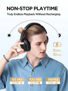 1MORE SonoFlow Pro HQ51 ANC Headphones Bluetooth 5.4 Hi-Res LDAC 40mm DLC Driver 42dB QuietMax ANC 100H Battery Over-Ear Headset