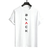 Black Letter Print Mens Tracksuit T-shirt + Pants Urban Causal Sports Outfit Male Spring Summer Home Outdoor Comfort Tees Set
