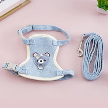 Newest Cute Cat Harness and Leash Set Bunny Pet Accessories Vest Harnesses Small Dog Leashes for Outdoor Walking Pets Supplies