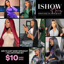 Ishow 13x4 13x6 Straight Lace Front Wig 250 Density Lace Frontal Wigs For Women Pre Plucked Brazilian Closure Wig