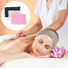 20/50/100pcs Disposable Spa Headbands Soft Non- Elastic Facial Hair Bands For Sauna, Facial Cleansing, Skincare & Makeup