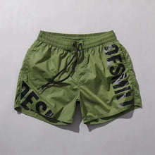 2025 Summer Light Loose Three-point Sports Men's Breathable Quick-drying Swimming Beach Shorts Fitness Leisure Versatile Chic