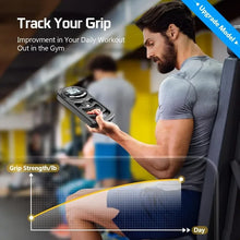 Grip Strength Tester Electronic Tester 396Lbs/180Kg Digital Dynamometer Grip Strength Meter USB LCD Screen Hand Grip Dynamometer