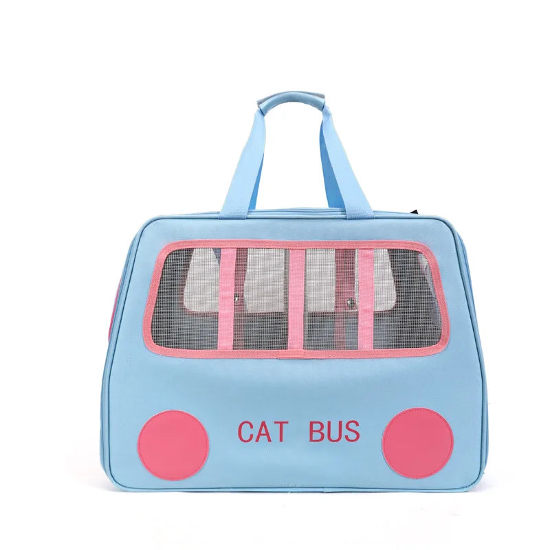 Large Capacity Portable Pet Cart Dog Breathable Pet Touring Car Zipper Sealed Backpack Out Luggage