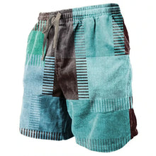 Ethnic Totem 3D Printed Men's Beach Pants Men's Summer Breathable Shorts Men's Fitness Street Shorts Large Size Drawstring