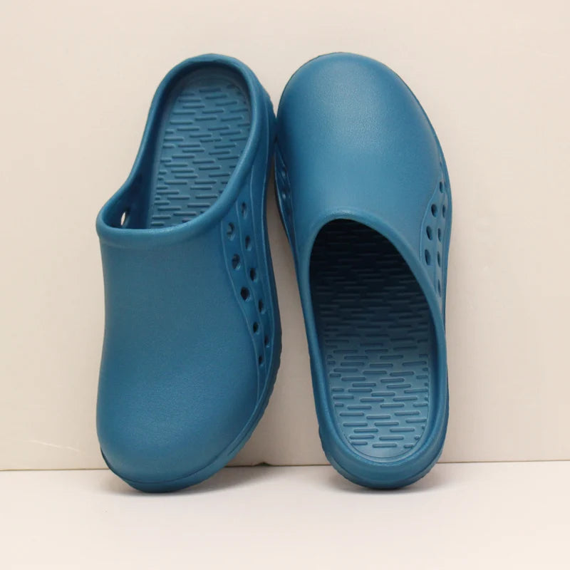 Non-slip Doctor Work Shoes Step-in Medical Clogs Premium Operating Room Shoes EVA Hospital Scrub Clogs Soft Dentist Vet Slippers