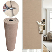 Cat Carpet Cat Scratching Mat Trimmable Self-Adhesive Carpet DIY Climbing Scratcher Scratch Furniture Protector Covering Posts