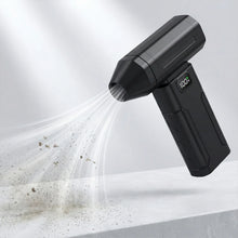 Electric Air Duster 450000RPM High Speed Turbo Jet Fan Rechargeable Compressed Air Blower Screen Display for Dust Snow Cleaning