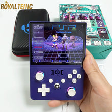 New R36 Max2 Retro Handheld Game Console Linux System 4.5 Inch IPS Screen 64G/128G Portable Pocket Player Built-in 18000+ Games