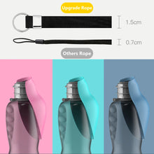 Gourde portable pour chien, distributeur d'eau de voyage pour petits, moyens et grands chiens, écuelle pour animaux, accessoires d'alimentation pour Labrador