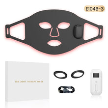 for LED 7 Color Silicone Face Mask Magnetic Wireless Red Blue Light Therapy Skin Rejuvenation Whitening Electronic Beauty