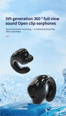 1pcs Waterproof Mini BT5.3 Wireless Sports Headset Earphone Touch Control HIFI Stereo Headphone Noise Reduction Mini Earbuds