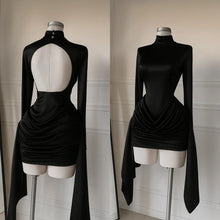 New Summer Women's Mixed Color Semi High Neck Long Sleeved Backless Pleated Short Dress by Mirlaine Univers New Summer Women's Mixed Color Semi High Neck Long Sleeved Backless Pleated Short Dress Mirlaine Univers new-summer-womens-mixed-color-semi-high-neck-long-sleeved-backless-pleated-short-dress New Summer Women's Mixed Color Semi High Neck Long Sleeved Backless Pleated Short Dress Mirlaine Univers New Summer Women's Mixed Color Semi High Neck Long Sleeved Backless Pleated Short Dress