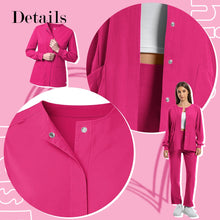 New Scrub Suit Medical Surgical Gown Stretch Tops High Quality Scrub Jacket Medicals Scrubs Uniforms Wholesale Nurse Long Sleeve