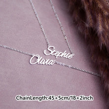 Custom Handwritten Name Necklace, Personalized Stainless Steel Name Necklace, Jewelry for Men and Women, Custom Jewelry Gift