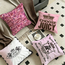 J-Juicy Cool C-Couture Personalized Pillow Dust Cover Bedroom Kids Party Decoration Pillowcase Birthday Children Gift