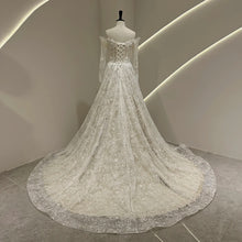 SL-9534 Customized SuLi Lace Wedding Dress For Women Brides Boho Robe De Mariee Long Sleeve Custom Made Wedding Gowns
