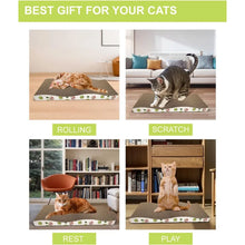 Cat Scratchers Lounge Cardboard Cat Scratching Board Pads Durable Corrugated Paper Grind Claws Pets Sofa Kittens Cat Accessories