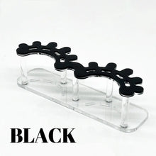 Acrylic Eyelash Tweezers Storage Rack Tweezer Organizer Holder Stand Eyelash Extension Tools Makeup Beauty Shelf 8 Holes