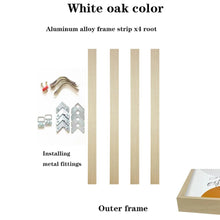 Aluminum Alloy Canvas Narrow Edge Simple Metal Mural Oil Painting Frame 9 Colors Can Be Customized in Large Sizes