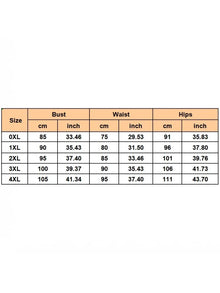 Plus Size High Waist Push Up Bikini Swimsuit Set For Women