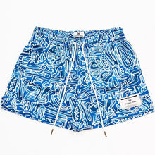 RYOKO RAIN New summer men's shorts men and women's fashion beach seaside casual shorts mesh sports quick-drying quarter pants