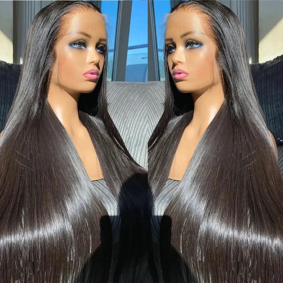 Straight 13X4 HD Lace Frontal Wig Glueless For Black Women