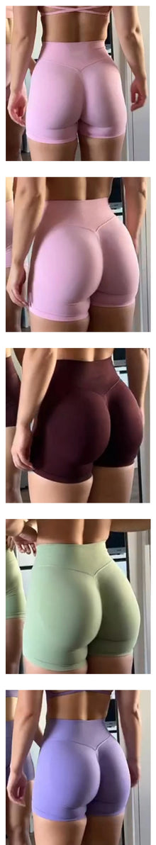 Klein Blue Seamless Shorts Pants For Women Fitness Outfits Yoga Pants Gym Running Bike Wear Leggings Cycling Pants