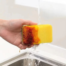 Lot de 10/5/1 éponge à vaisselle de cuisine, douce, absorbante, pour nettoyer les casseroles, éliminer la rouille, kit de tampon à récurer, brosse de nettoyage ménagère