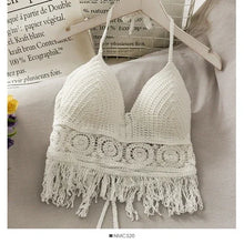 Crop Tops Retro Wild Hollow Perspective Tassel Sexy