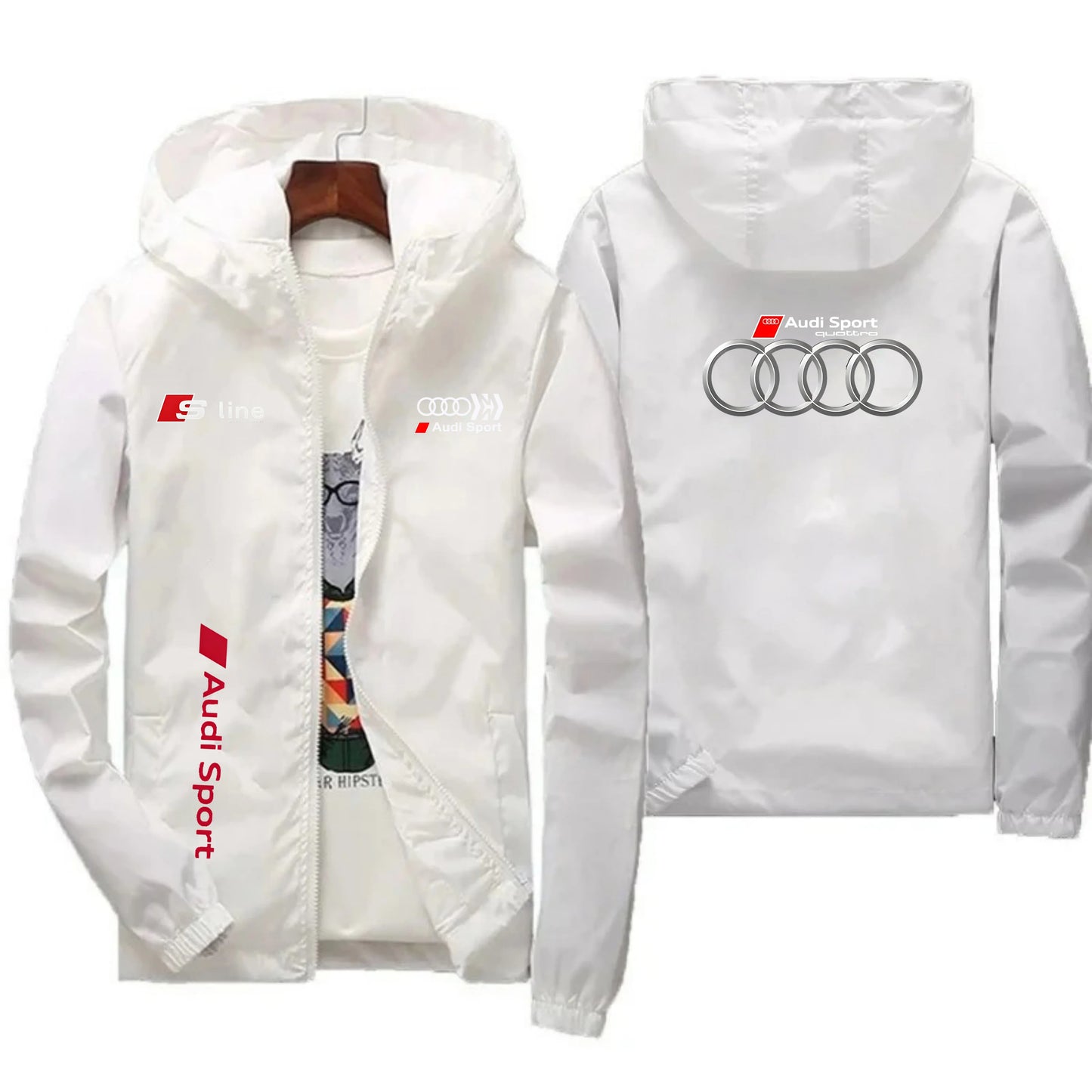 Audi Motorcycle Jacket Men Spring Summer Outdoor Sportswear