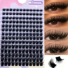 Extensions de cils MIAOJIE DIY en bouquets, 0,07 mm, courbure D, mélange de 9 à 16 mm, extensions de cils naturelles, courbure DD, outil de maquillage pour bouquets de cils personnalisés