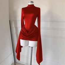 New Summer Women's Mixed Color Semi High Neck Long Sleeved Backless Pleated Short Dress by Mirlaine Univers New Summer Women's Mixed Color Semi High Neck Long Sleeved Backless Pleated Short Dress Mirlaine Univers new-summer-womens-mixed-color-semi-high-neck-long-sleeved-backless-pleated-short-dress New Summer Women's Mixed Color Semi High Neck Long Sleeved Backless Pleated Short Dress Mirlaine Univers New Summer Women's Mixed Color Semi High Neck Long Sleeved Backless Pleated Short Dress