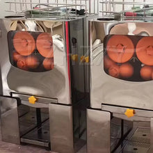 Commercial Orange Juicer Machine 120W Automatic Juice Extractor Stainless Steel Orange Squeezer 20 Oranges/Minute