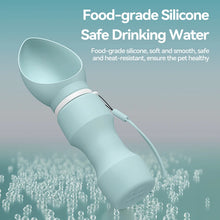 ROJECO Foldable Pet Water Bottle for Dog Cat Outdoor Leakproof Walking Drinking Bowls Soft Silicone Pet Dogs Drinking Supplies