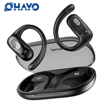 OHAYO Open Ear Earbuds Bluetooth 5.4 Sport Wireless Headphones 40Hrs Playtime Ear Buds Over Ear with Microphone IPX6 Sweatproof