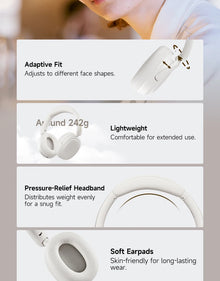 Edifier W800BT SE Over-ear Headset Wireless Bluetooth Headphones Bluetooth 5.4 Gaming Mode 45H Battery Life with Microphone