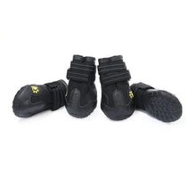 Socks Footwear For Medium Large Dog 4pcs/set Pet Dog Shoes Reflective Waterproof Dog Boots Warm Snow Rain Pets Booties Anti-slip