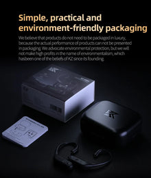 KZ AN01 Wireless Upgrade Ear Hook Cable C-Pin ANC Active Noise Cancellation Bluetooth Module LDAC HD Audio Decoding