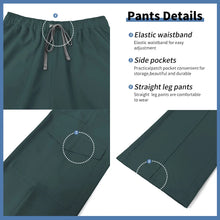 Niaahinn Medical Surgical Uniforms Doctor Costume Men Nurse Surgery Anesthetist Workwear Clinical Nursing Scrubs Tops-Pants Suit