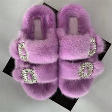 Summer Women Mink Fur Slippers Woman Luxury 2026 Women's Sandals Outdoor Fashion Casual Shoes Fur Mule Shoes Opentoed Slides