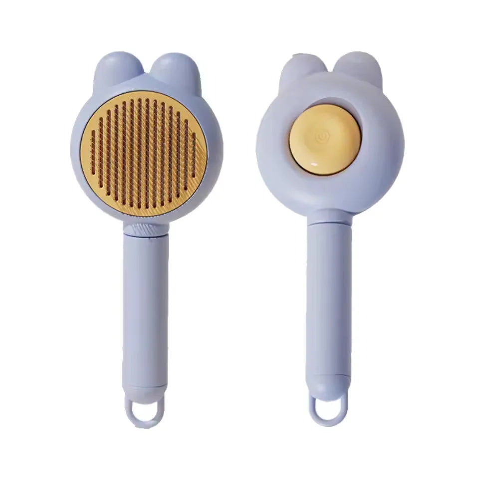 Pet Comb Cat Combing Special Rabbit Ear Comb To Floating Hair Needle Comb Pet Comb Easy Hair Removal And Massaging Brush
