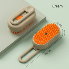 Rechargeable Steam Cat Grooming Brush Steamy To Remove Loose Hair 3 In1 Electric Self Cleaning Spray Dog Brush Massage Pet Combs