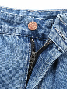 Men's Ripped Baggy Jeans Loose Fit Distressed Denim Pants Light Wash Y2K Streetwear Wide Leg Style